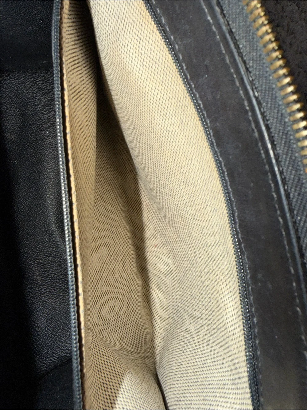 Dooney & Bourke Perforated Green and Black Cabrio Leather Satchel
